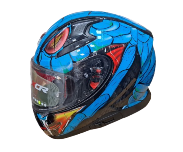 18 AXOR BLACK NEON BLUE APEX VENOMOUS 3 18 AXOR BLACK NEON BLUE APEX VENOMOUS 3