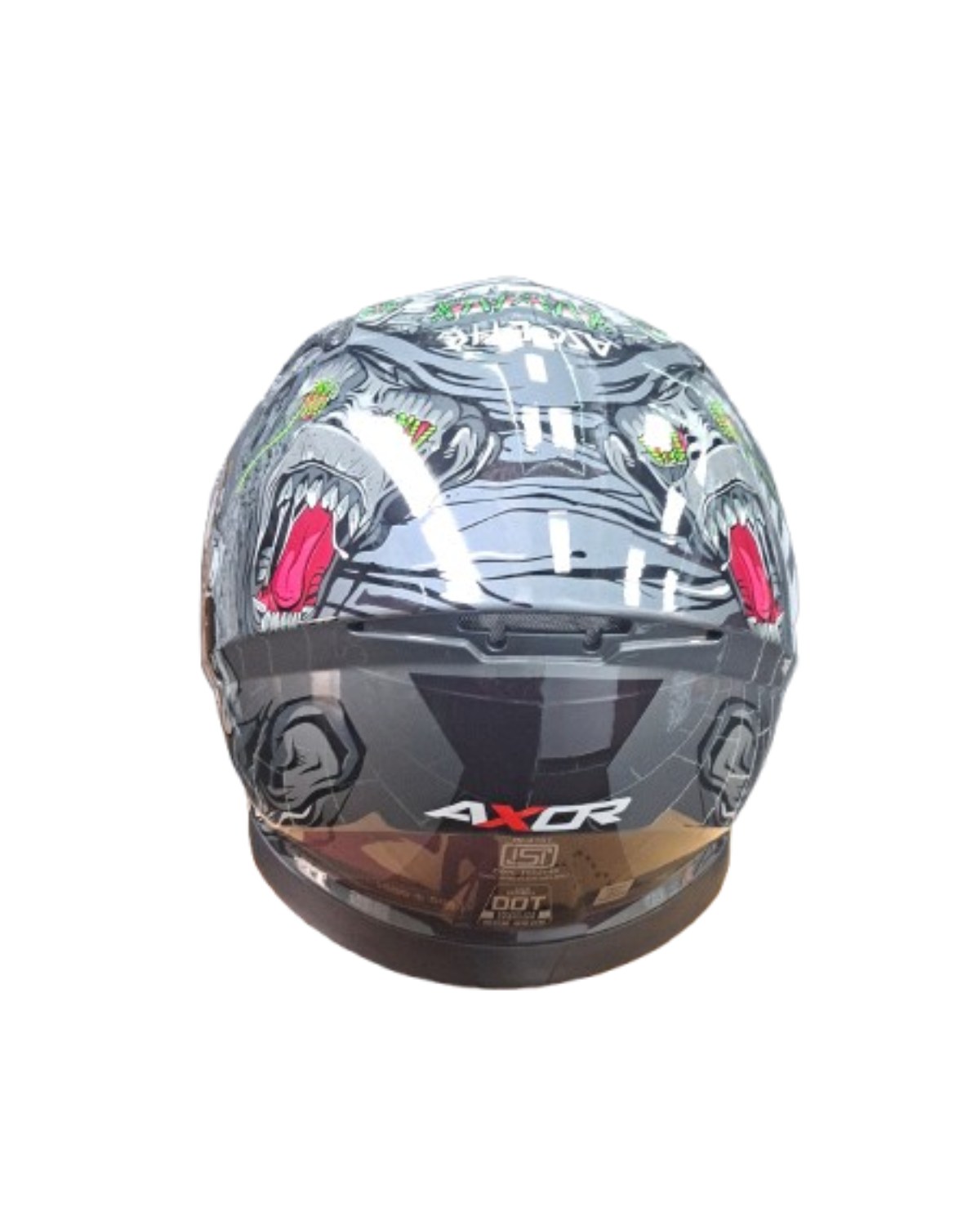 Axor Apex Full Face Helmet | ECE 22.06 DOT ISI | Dual Visor - Image 4