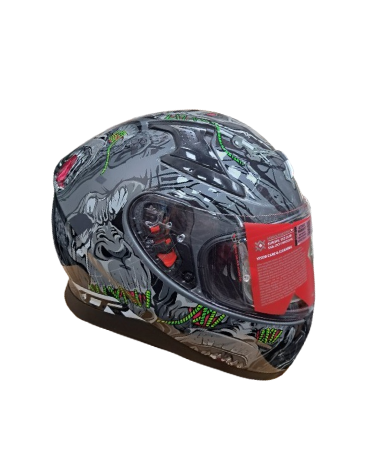 Axor Apex Full Face Helmet | ECE 22.06 DOT ISI | Dual Visor
